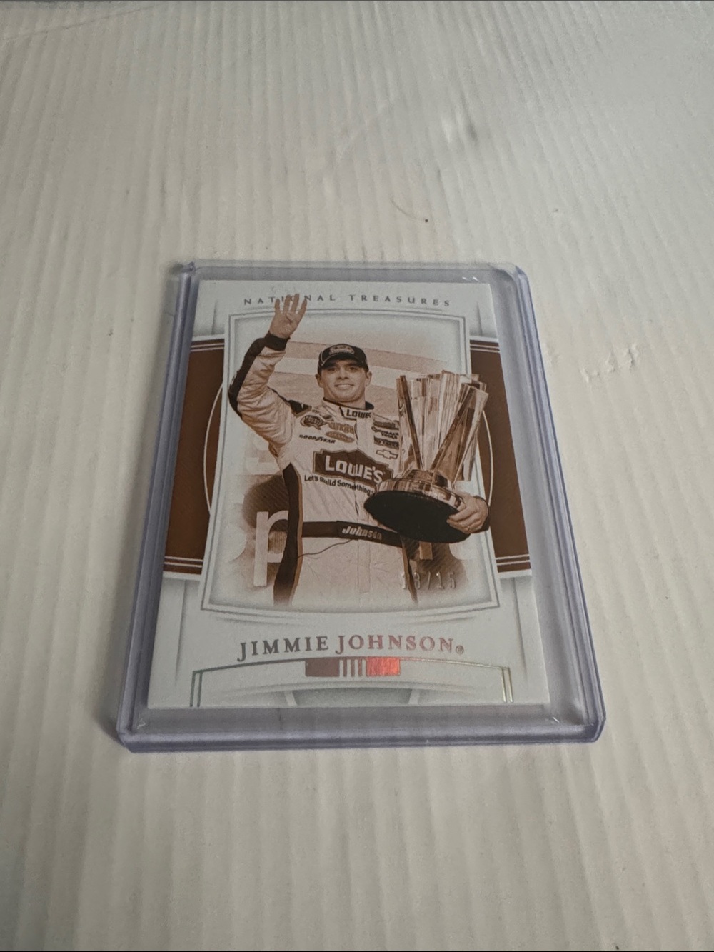 2020 Jimmie Johnson National Treasures Sephia /15